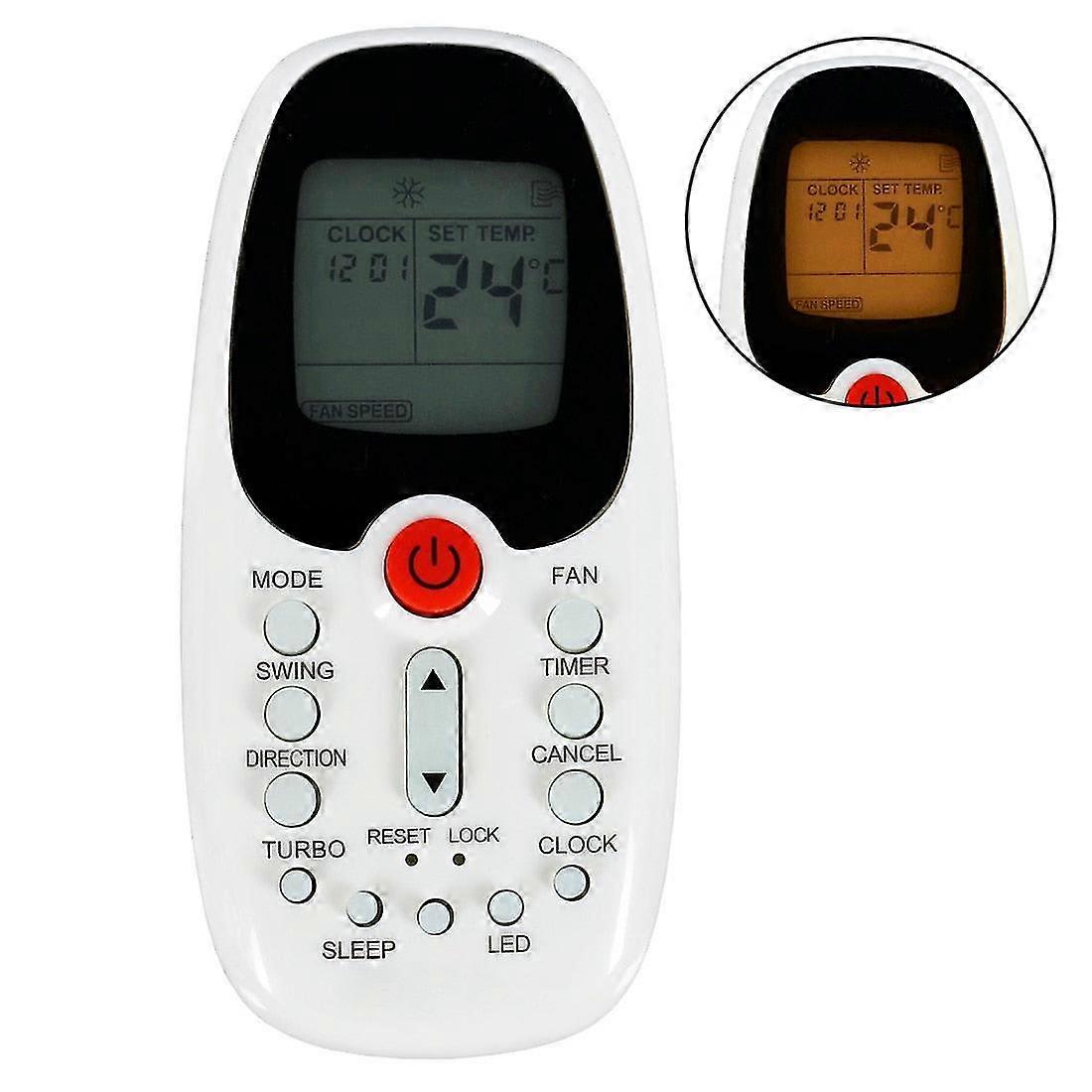 Air conditioning replace remote control suitable for midea komeco tornado comfee with led r06/bgce r06/bge