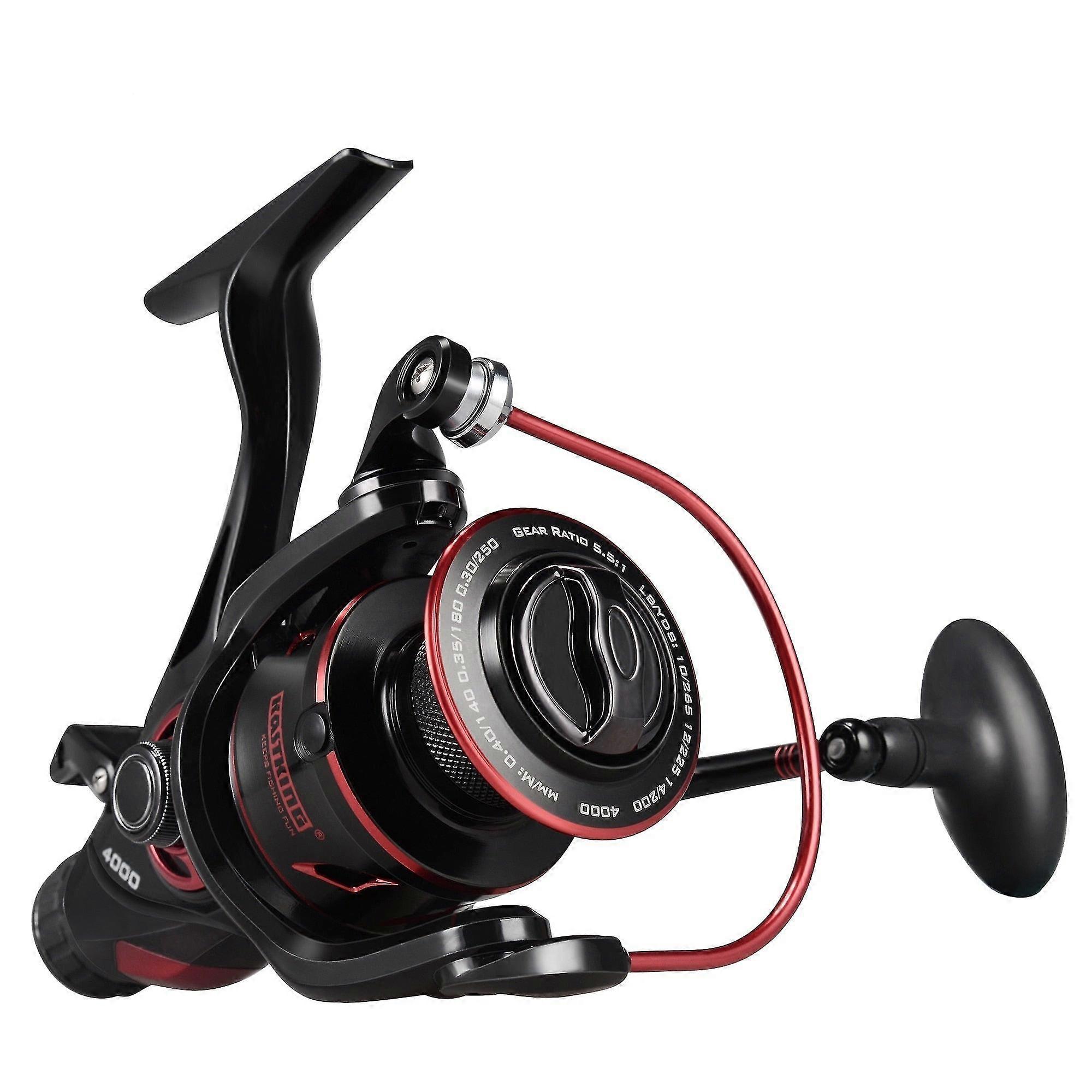 Sharky baitfeeder iii 12kg drag carp fishing reel with extra spool front and rear drag system freshwater spinning reel