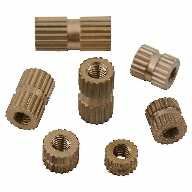 Locks Latches 150pcs/set M3 Brass Knurl Insert Nuts Metric Threaded