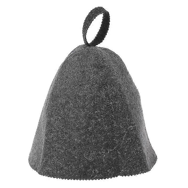 Wool Felt Sauna Hat Winter Warm Bath Head Warmth Happy H