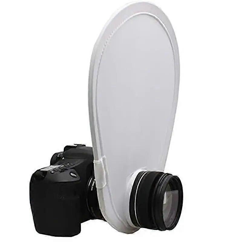 Flash Diffuser Reflector White Flash Diffuser Softbox 30cm Portable Flash Reflector with Storage Bag for Speedlite