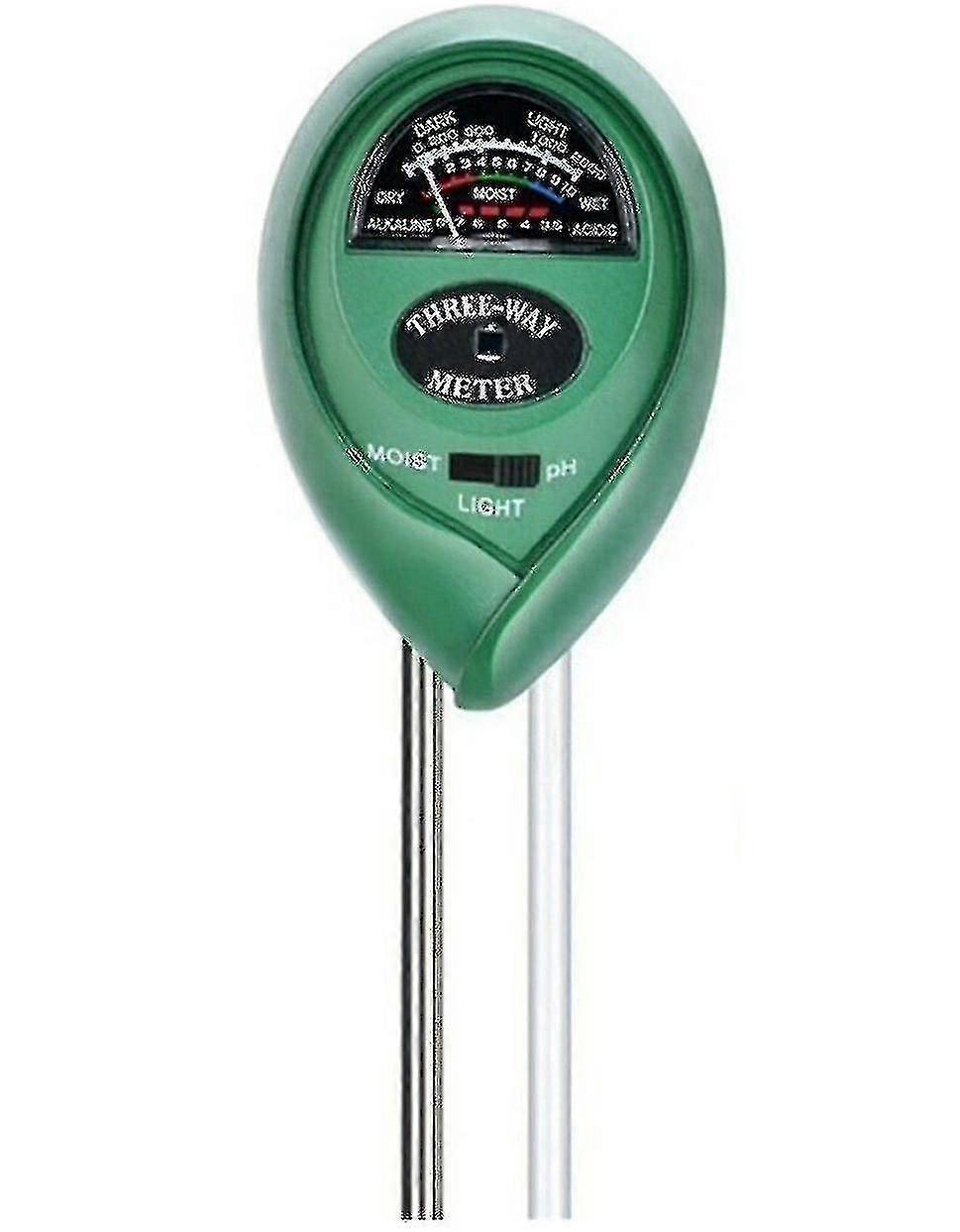 3 In 1 Soil Ph Tester Water Moisture Light Test Meter Kit