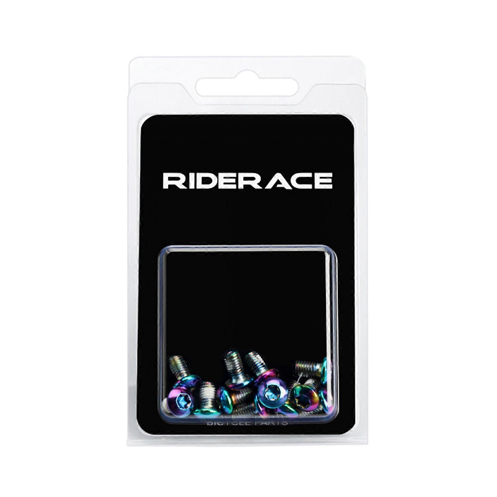 12pcs/set Bicycle T25 Disc Screws Small Size Lightweight Mount Screw Professional Bicycle Accessories