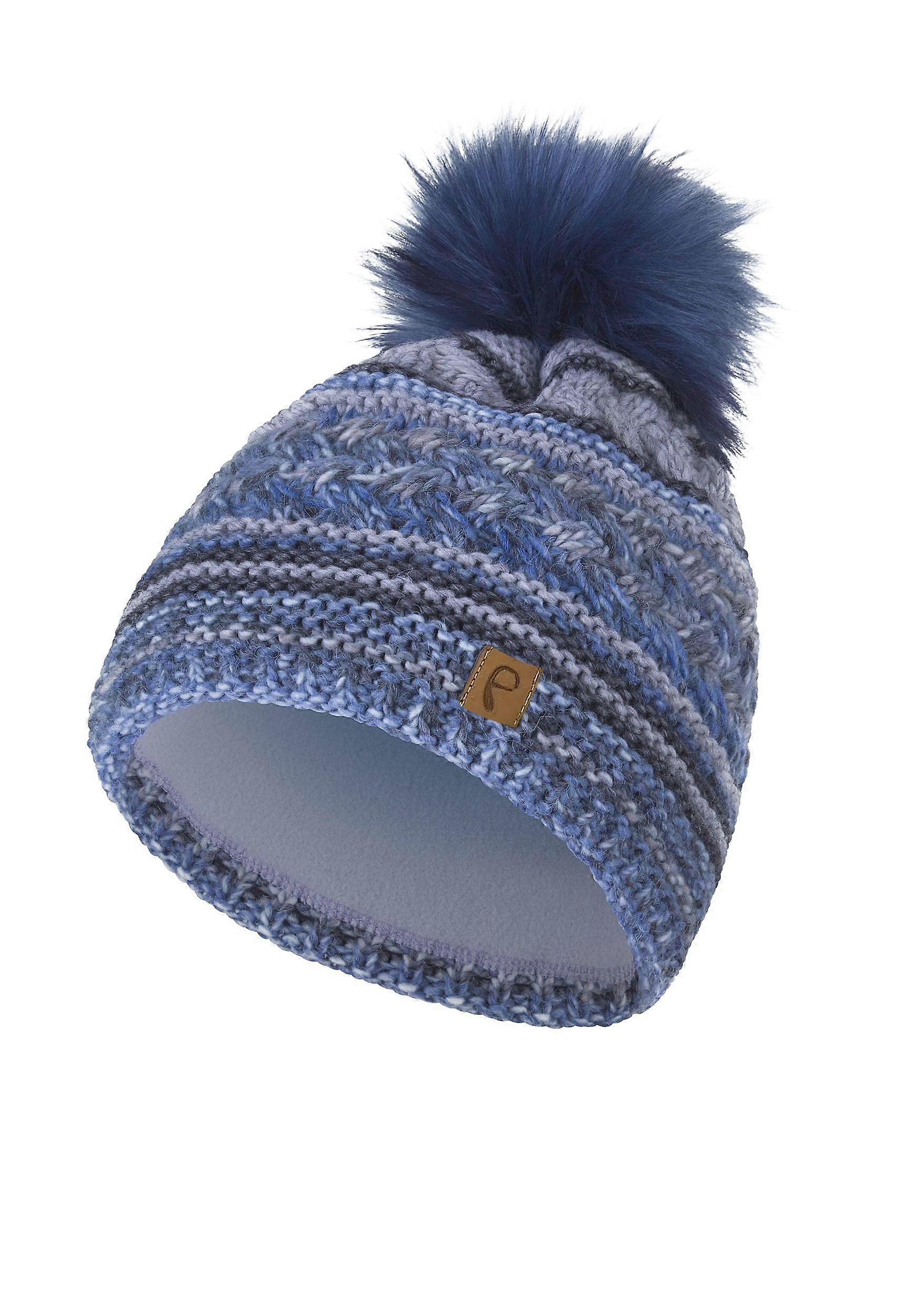 Ladies' Faera Warmth Beanie with Thermal Fleece and Faux Fur Pompom