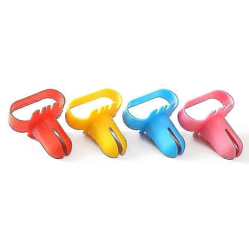 10 st Ballongknut Ballong Bindning Clips Knotsrandom Färg