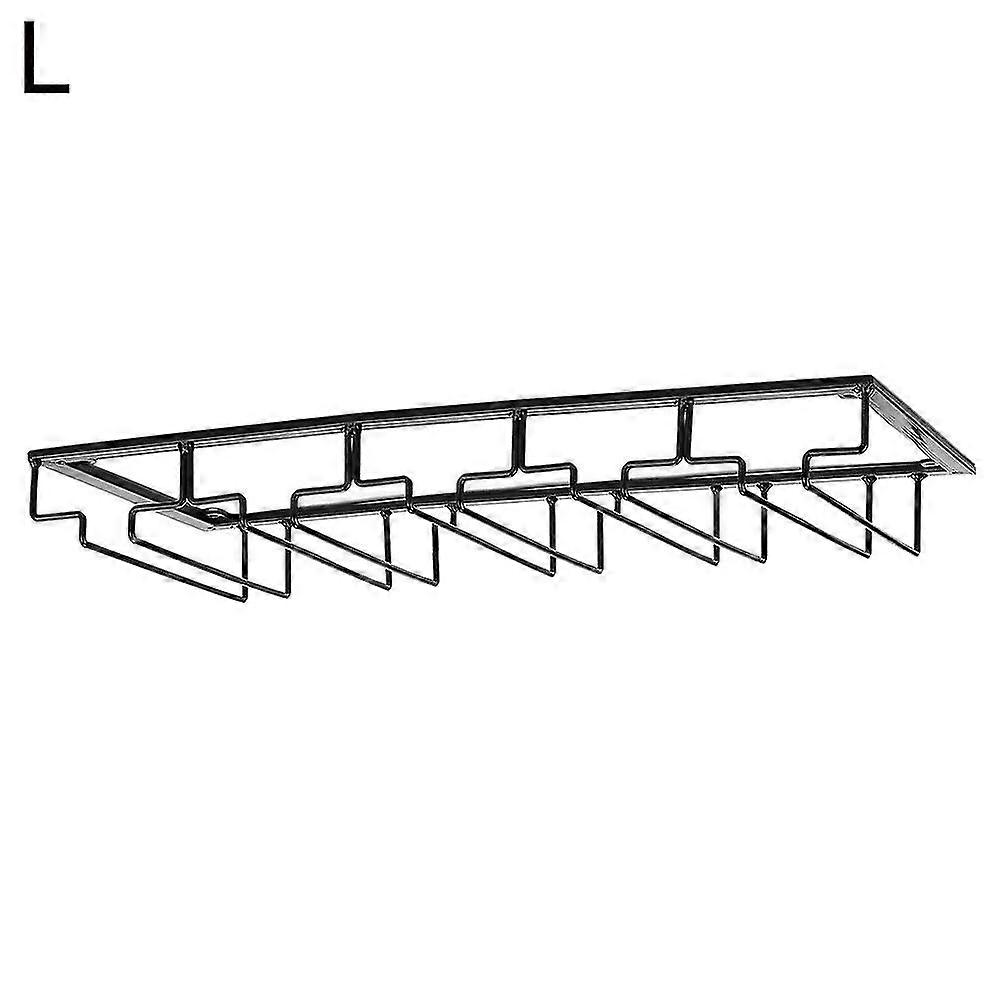 Wine Glasses Holder Hanging Upside Down Goblet Cup Display Rack Stand Organizer