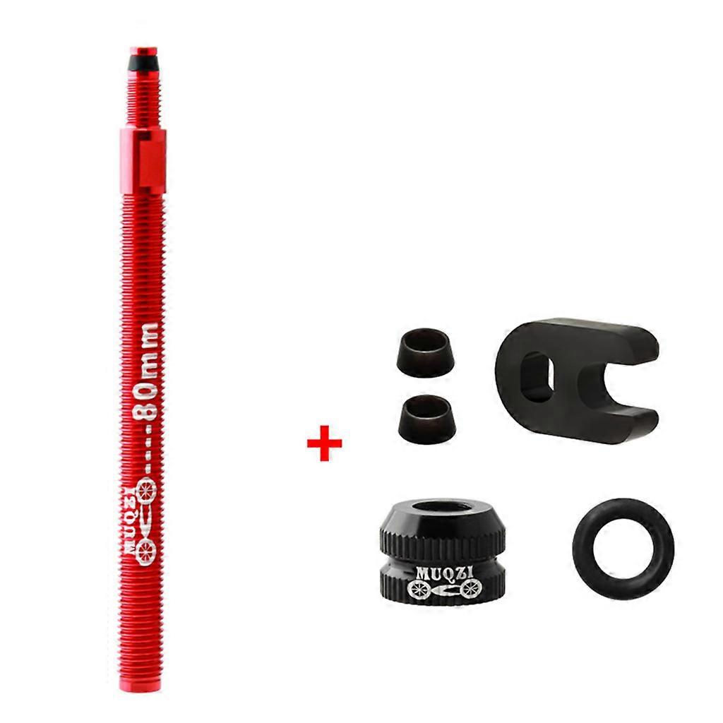 Professional Bicycle Presta for Valve Extender 50 80mm with for Valve Core Remov