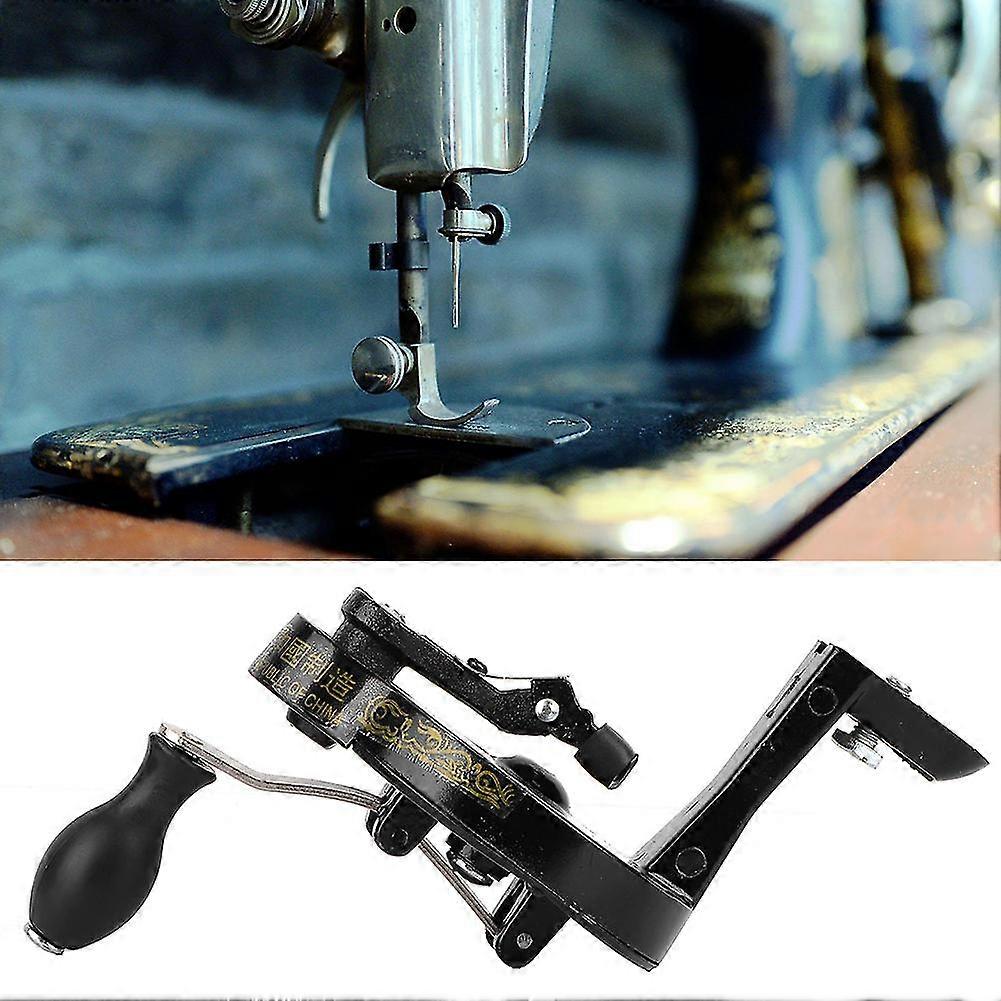 آلة الخياطة المعدنية اليد كرنك مقبض مقبض ملحق للمغني خمر