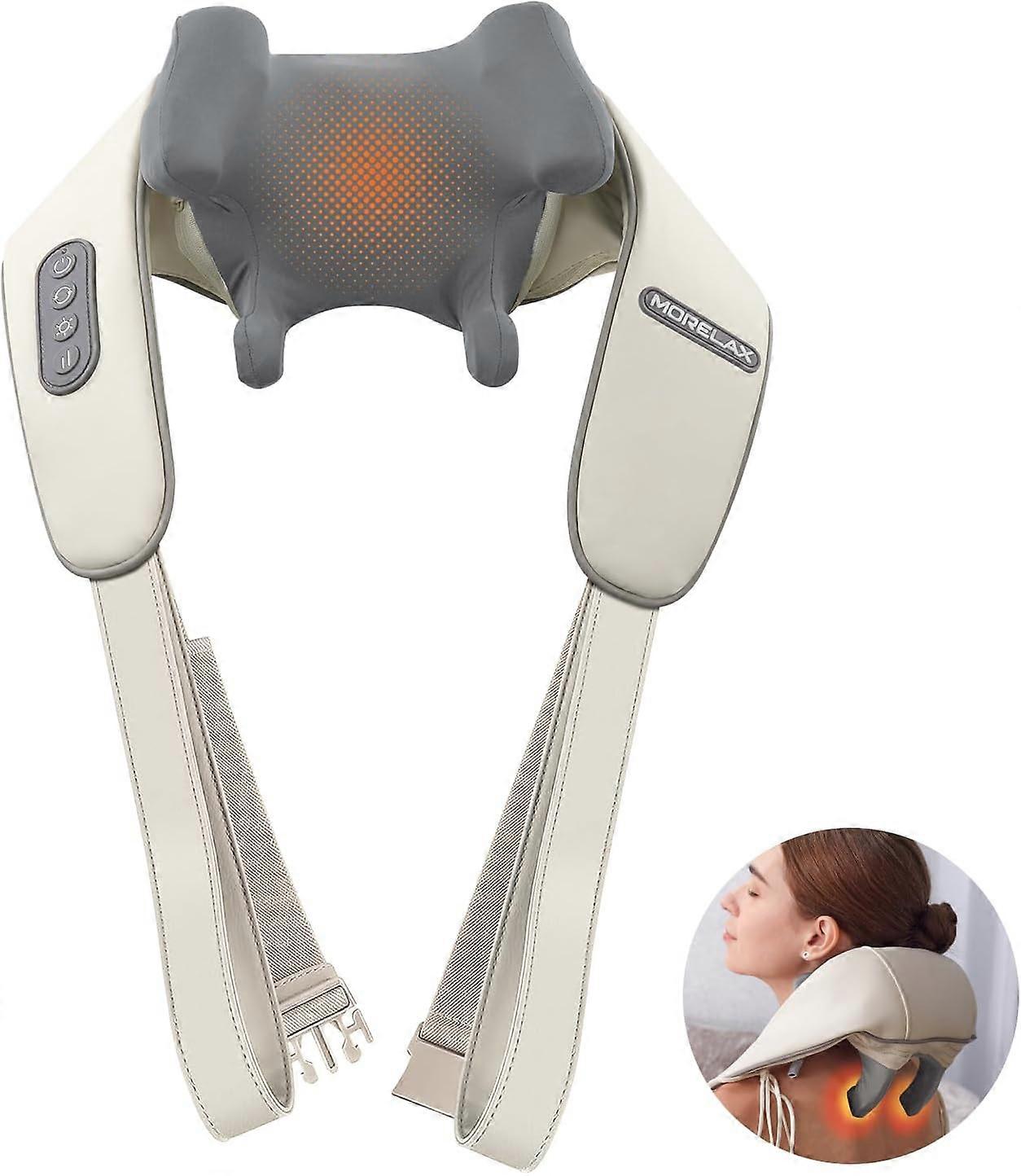 Acupressure Back Shoulder And Neck Massager With Heated, Electric Deep Tissue 6D Kneading Massage-X ZD B2