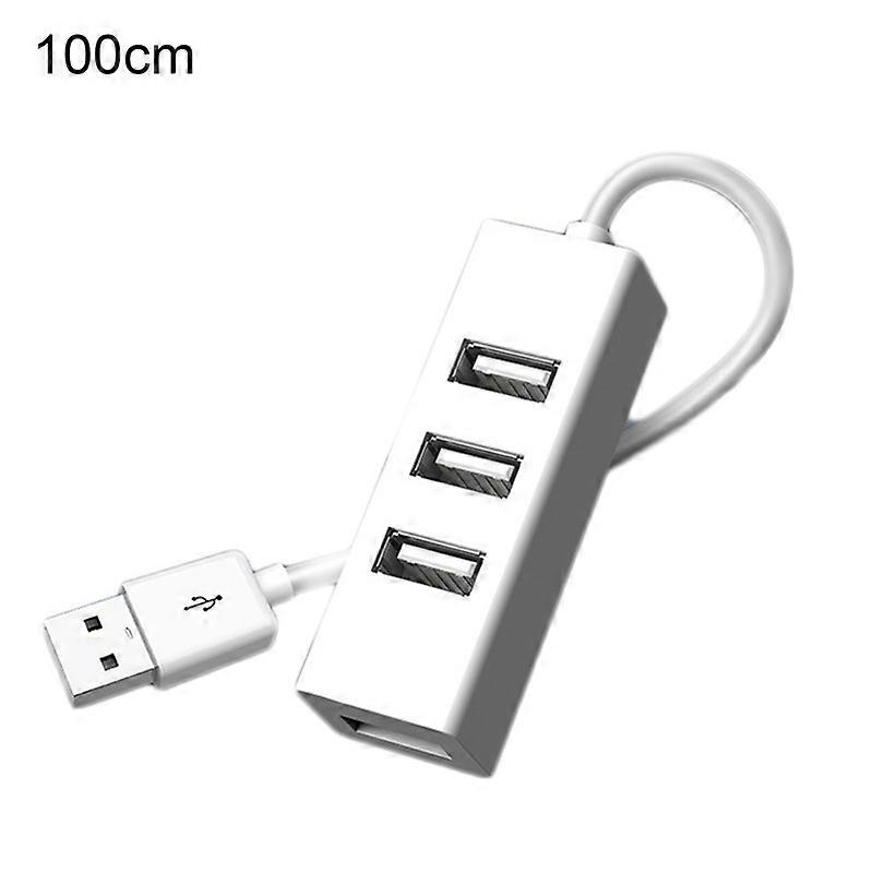 Docking Station 4-in-1 High Speed Multi-function USB2.0 Hub Converter Adapter Power Charger for Laptop