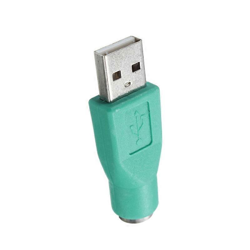 Computer Mouse Keyboard Female to USB Male Adapter Converter Connector for PS2