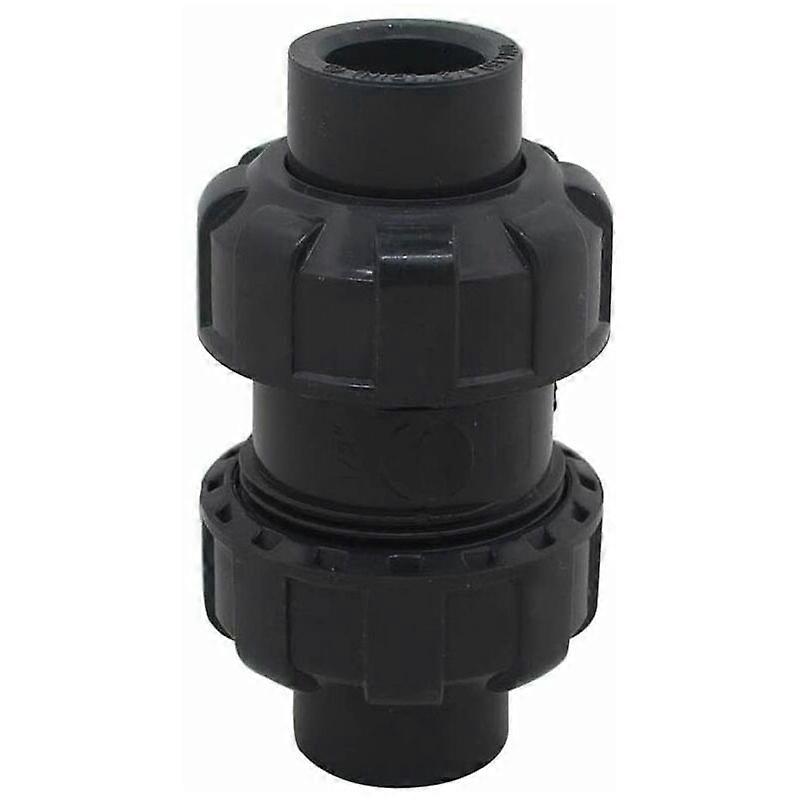 Ball check valve swimming pool check valve anti backflow pvc valve check valve (inner diameter 40mm)