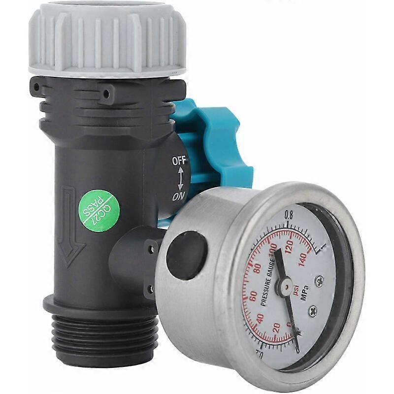 Pressure Reducing Valve, Adjustable Water Pressure Valve, G3/4in Water Pressure Reducer Pressure Reducer for Greenhouse Garden