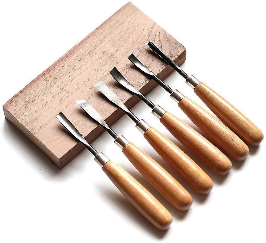 Chisel Set,Carving Knife Carving Tool Chisel Wood Carving Knife Tool Set 6 Pieces