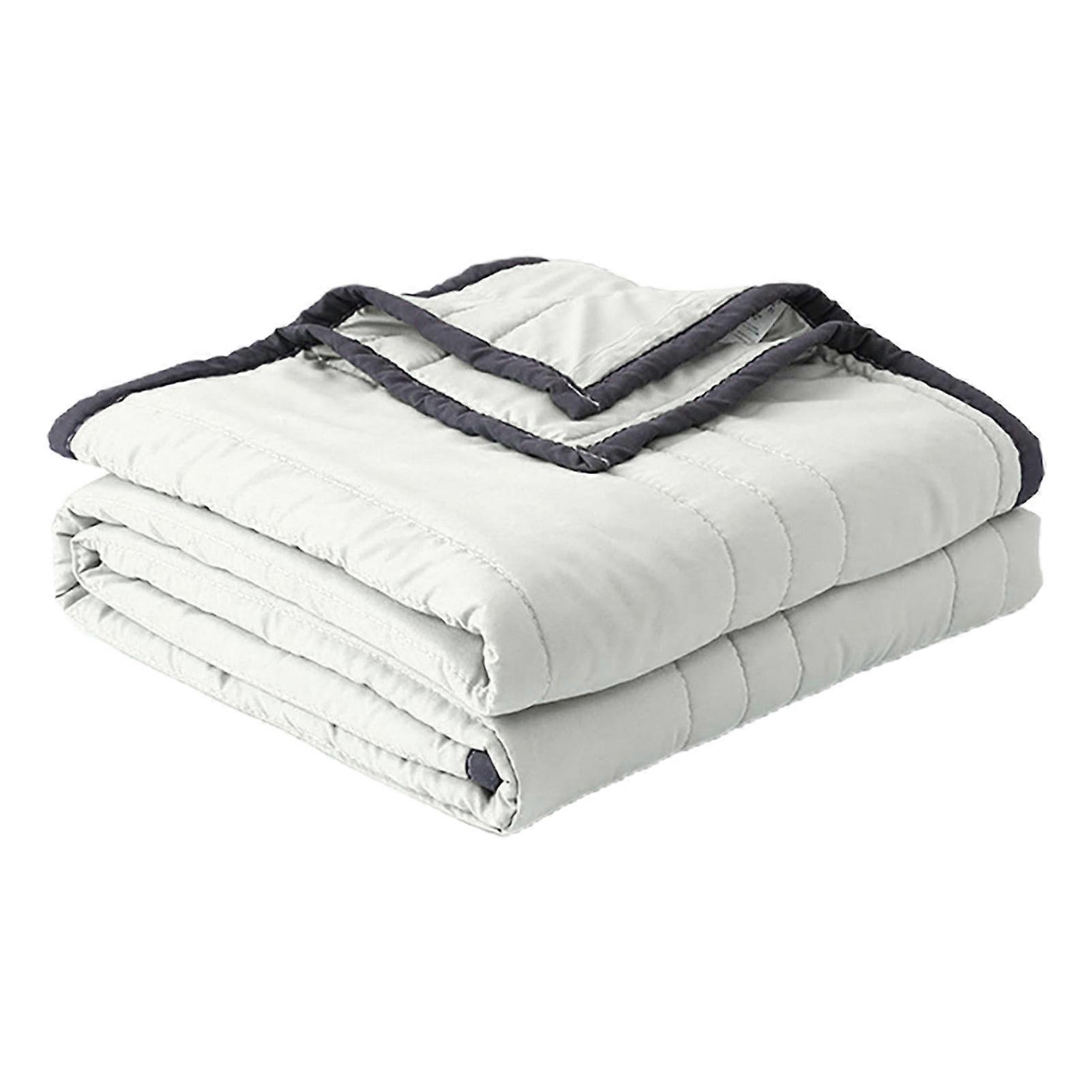 Ice Cooler Blanket Hot Sleepers All-Season Cooling Comforter Lightweight Breathable Quilt Night Sweats Relief Double Sided Cold Soft Blanket for Summe