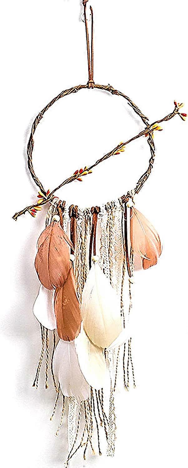 Feather Dream Catcher,with Feather and Branches