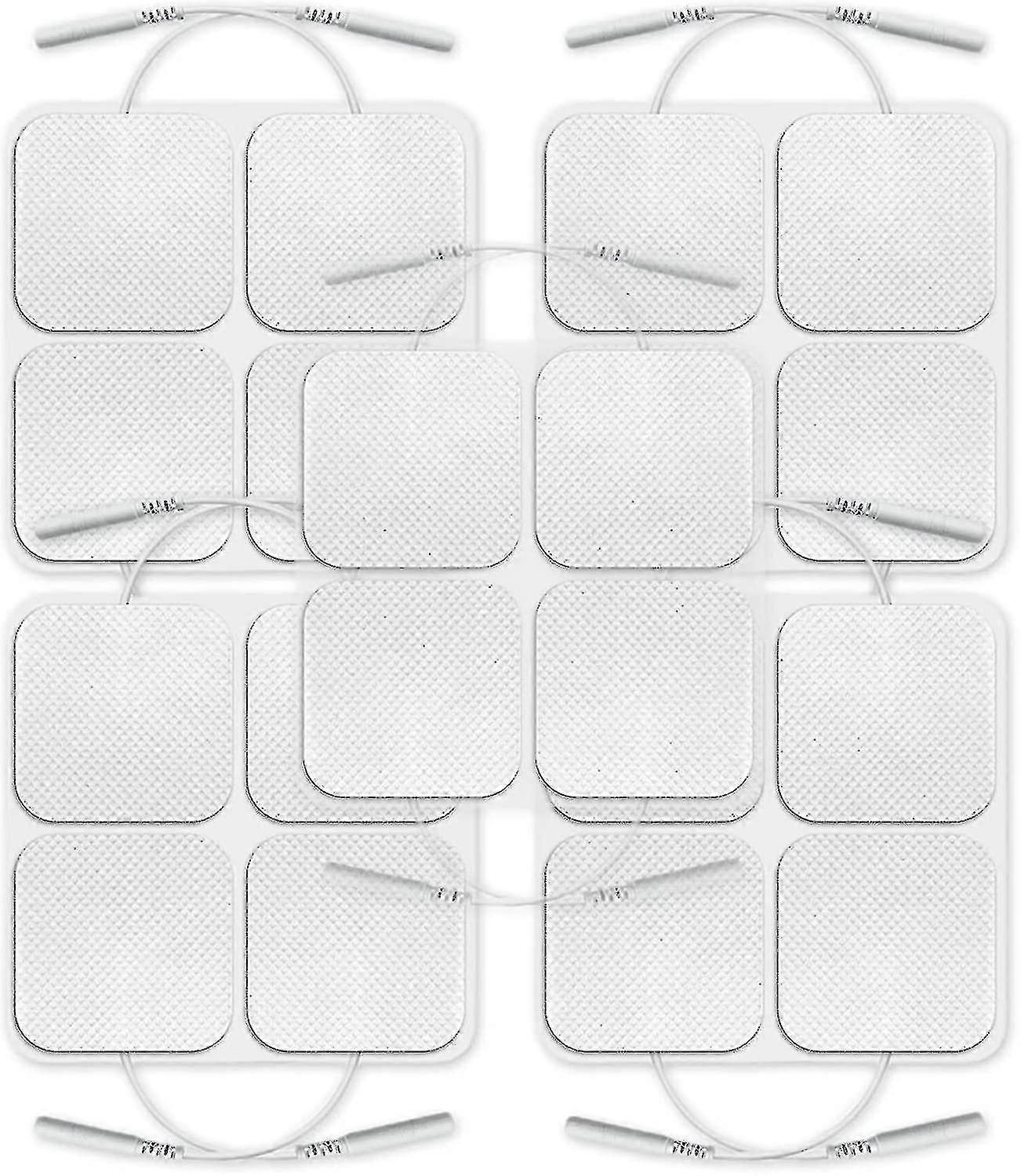 20 Axion Electrodes 5x5cm Wired Connection By 2mm Plug