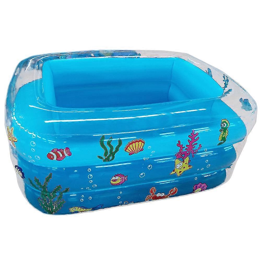 Nflatable Swimming Pool Square Transparent Children
