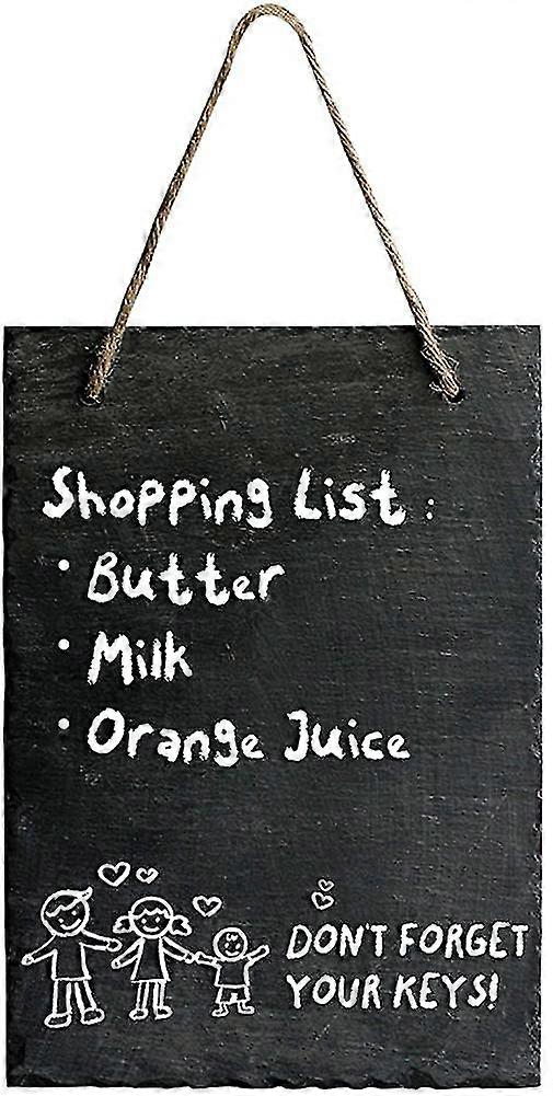 Tableau noir, tableau noir pour notes de cuisine, tableau noir mural en ardoise