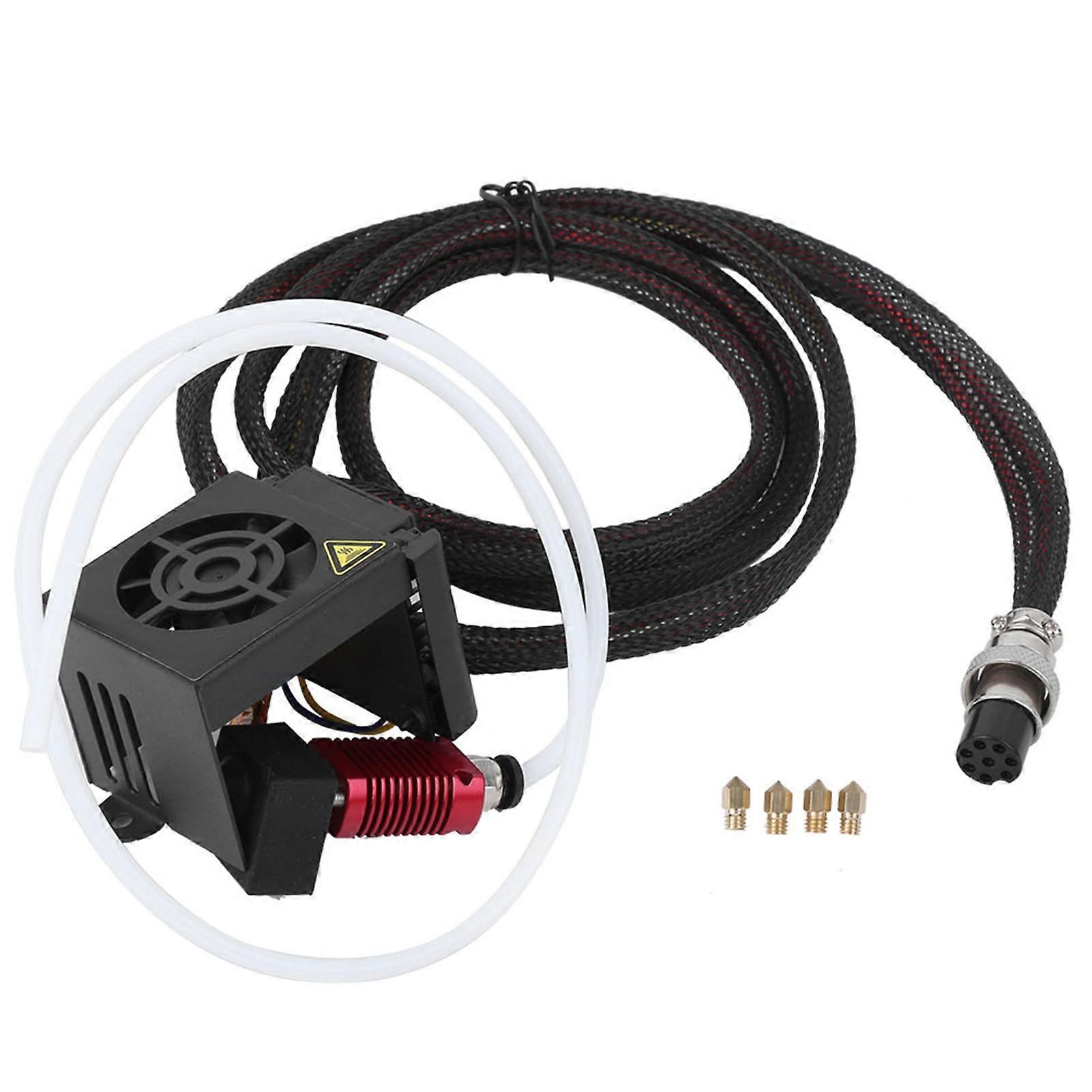 مجموعة الطارد ملحقات الطابعة ثلاثية الأبعاد مناسبة ل CR ?10 / Ender3 مجموعة كاملة فوهة Fanjh ?80 ?12V