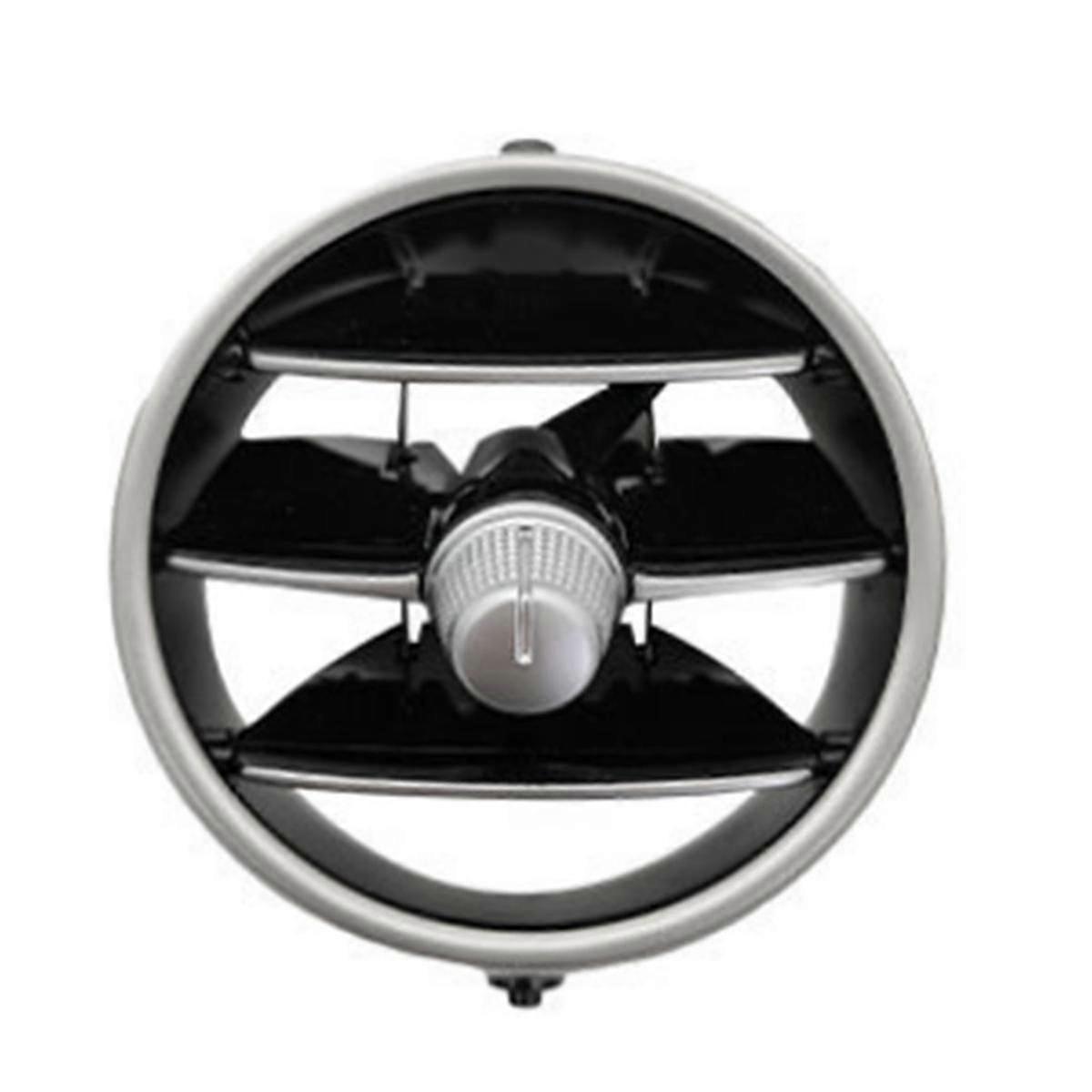 Ταμπλό αυτοκινήτων Μέση κάλυψη γρίλιας εξόδου κλιματισμού A / c Panel Grille για W205 W253 ασημί-μαύρο