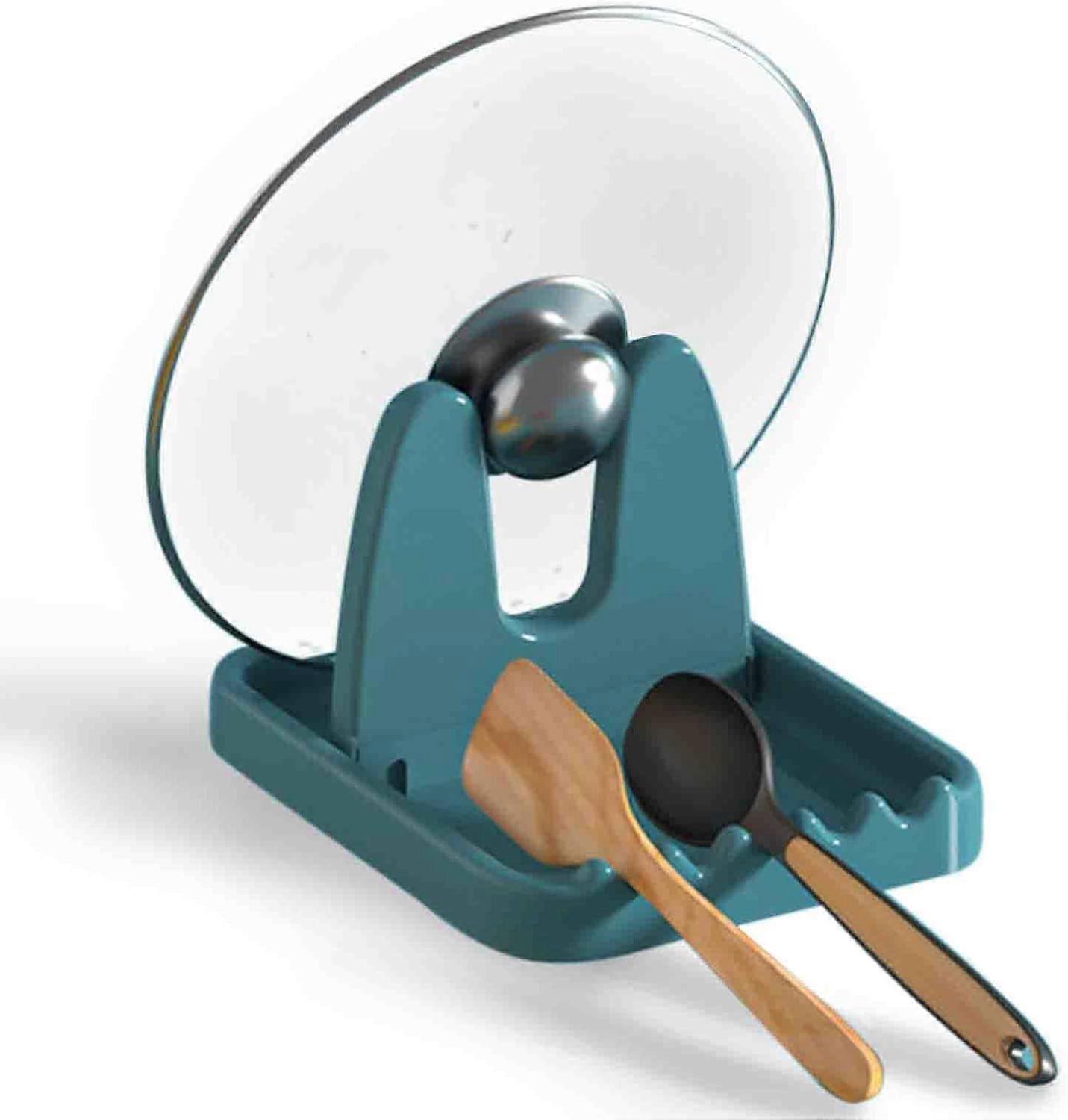 1 foldable lid holder, multifunctional lid  spoon holder