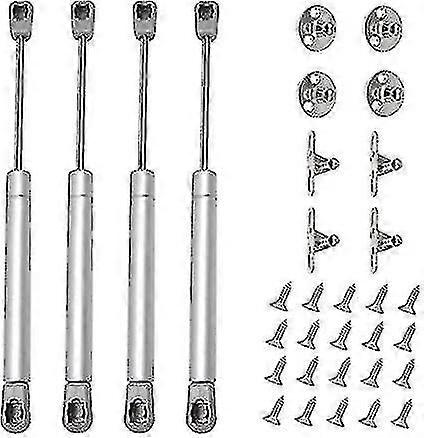 キャビネット本棚家具用4pcsガスストラット80n油圧ストラットキャビネットドアショックアブソーバー(4、80n)