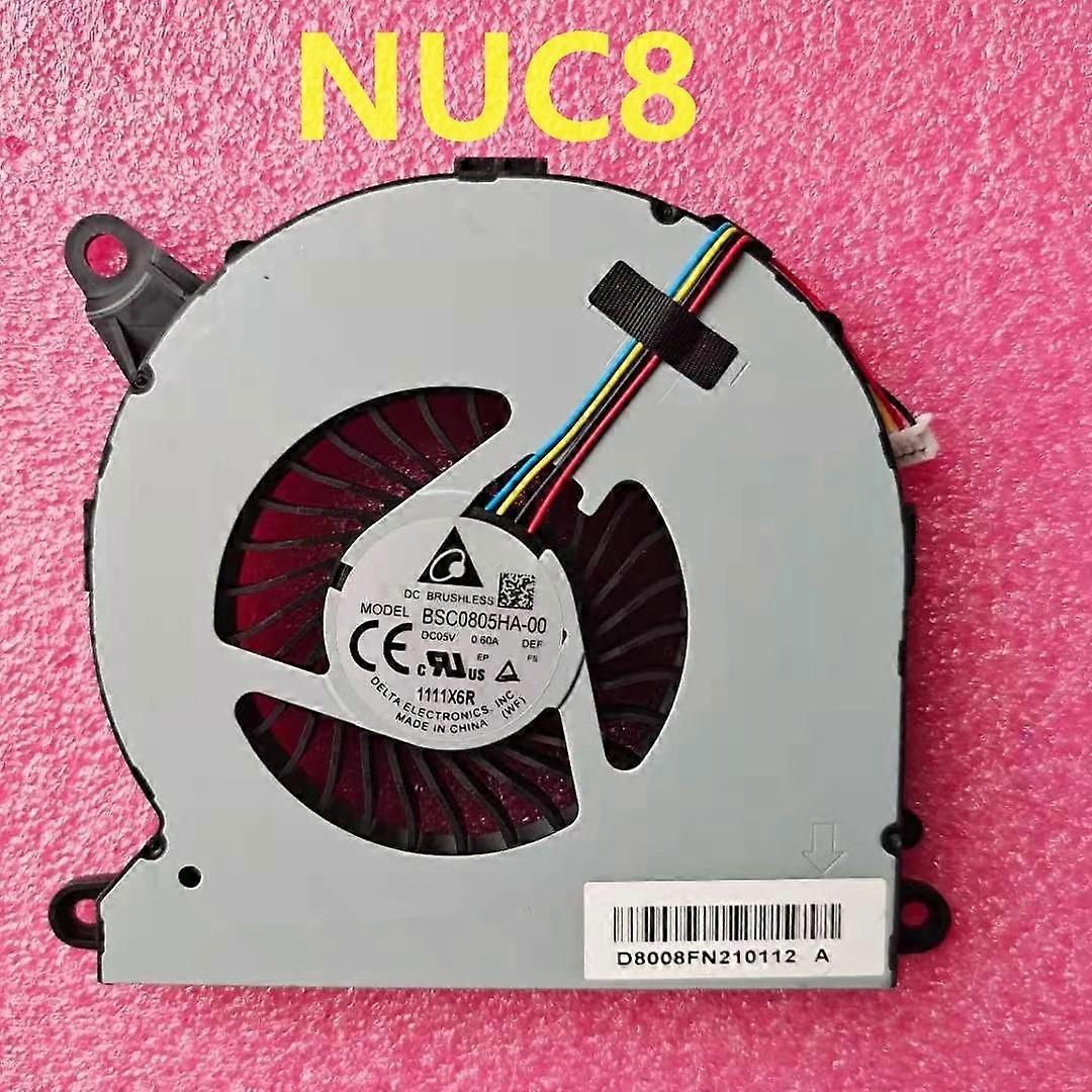 Cooler Fan For Intel NUC NUC8i7BEH NUC8i5BEH NUC8i3BEH BSC0805HA-00 M.2+SATA3 BAZB0808R5H D08008FN30 All-IN-ONE Radiator