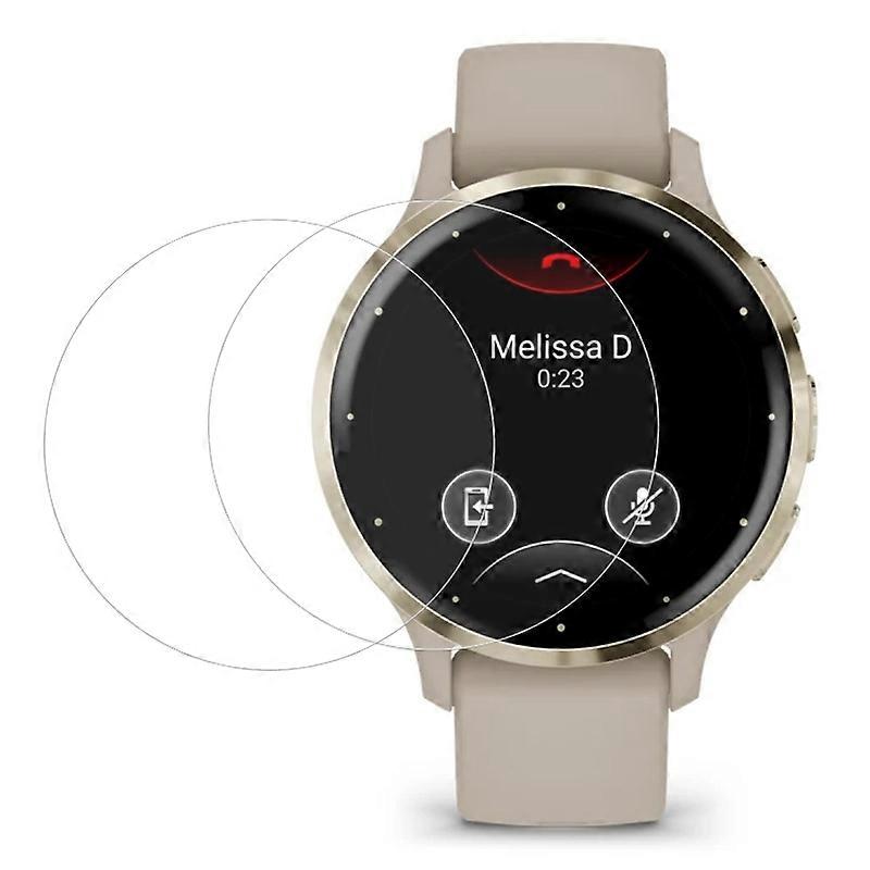 2 Stück für Garmin Venu 3S TPU Displayschutzfolie Anti-Scratch Watch Film