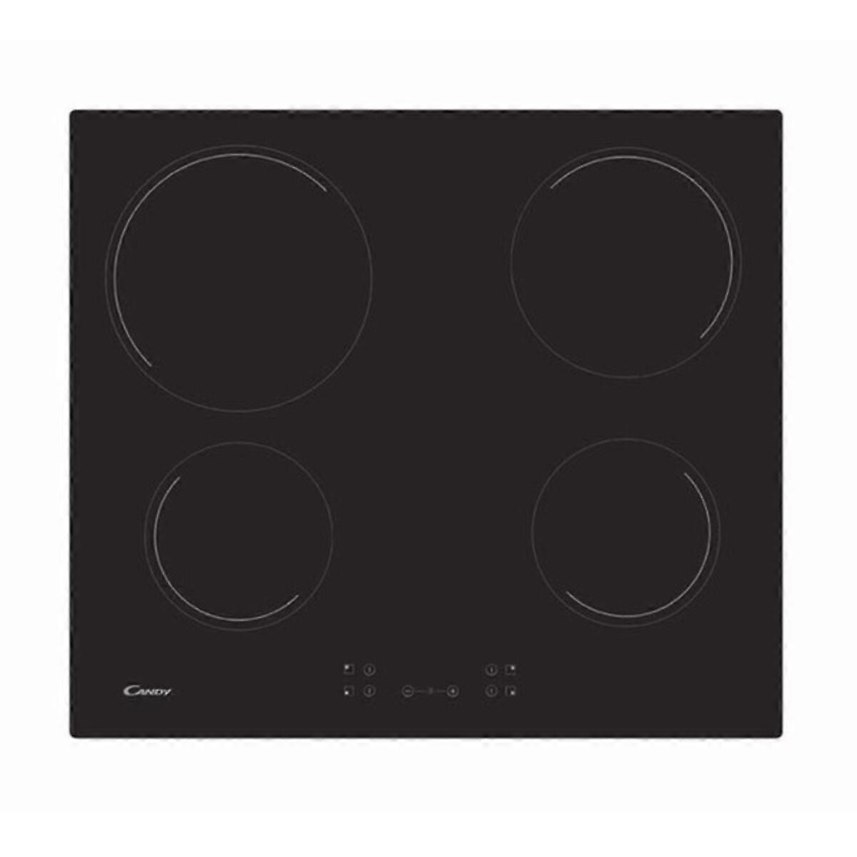 plaque de cuisson en verre-vitrocéramique Candy CH64CCB 1800 W