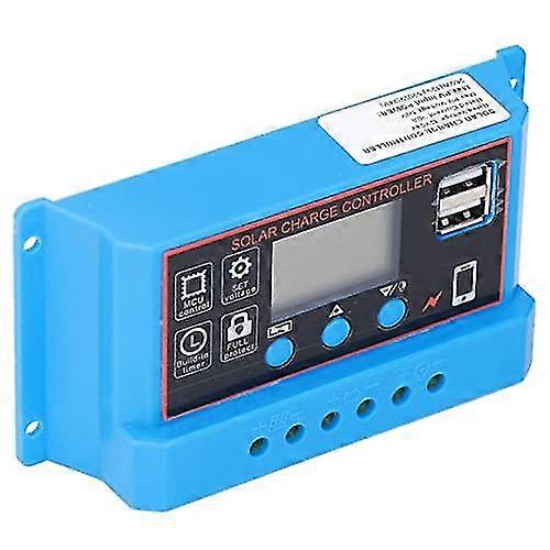 Pv Solar Char 12V 24V LCD-Display mit -phasiger Pwm-Regelung