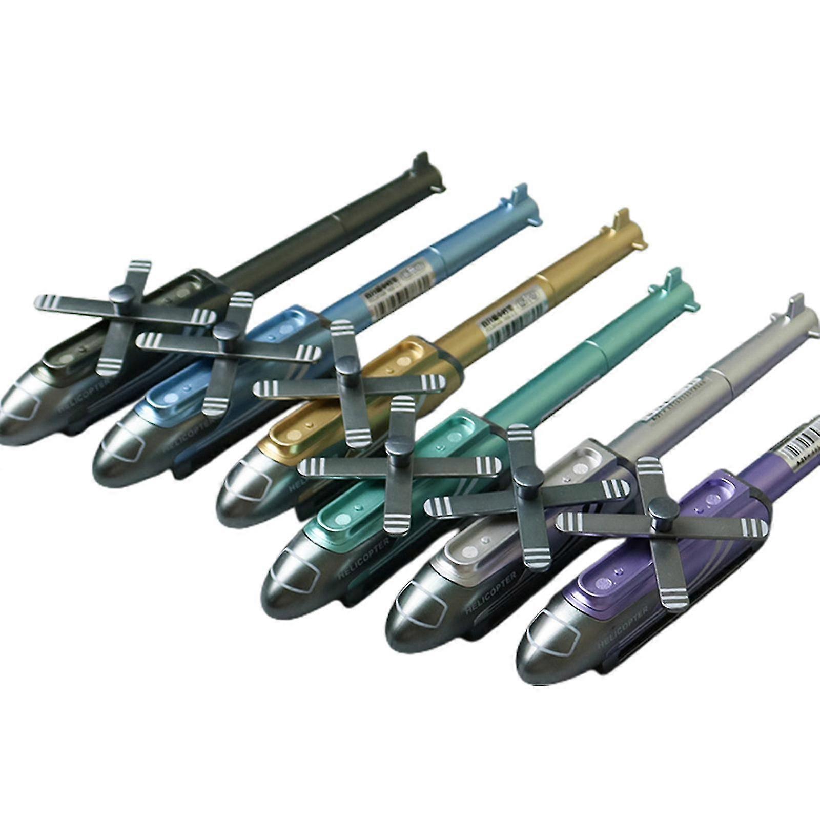 Simulation Creative Cartoon Helicopter Modeling Neutral Pen Random Color