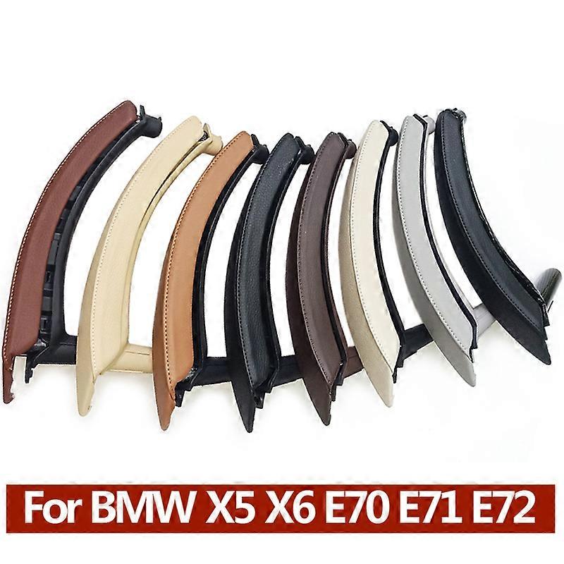 Poignée De Porte Intérieure Beige Avant/arrière Gauche Pour BMW X5 E70 / X6 E71/E72 - Pièce Neuve STARKIT (réf. ST5180)