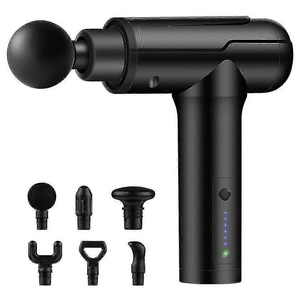 YYH-Electric Smart Massage Gun To Relieve Muscle PainBLACK