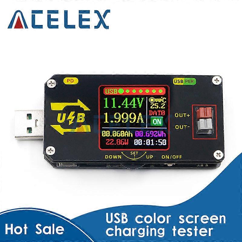 USB Color screen charging tester Numerical control voltage Buck and boost power supply Applicable model:XY-UMPD