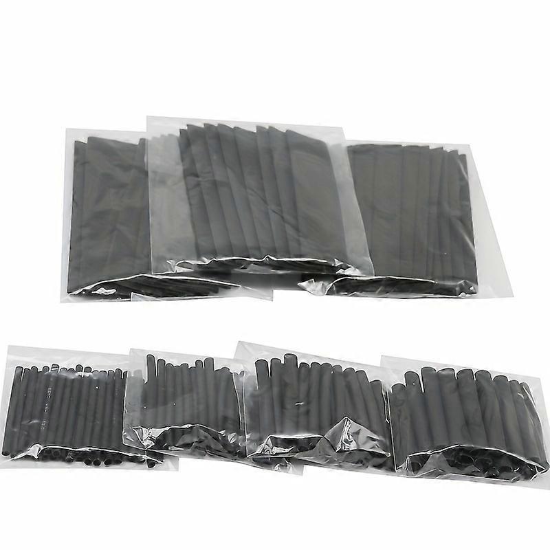 127pcs Waterproof Heat Shrink Tube Sleeving Kit for Electrical Connections and Cable Wrapping - 2:1 Shrinkage Ratio