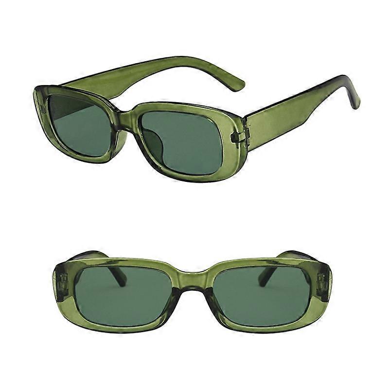 Women Sunglasses Small Rectangle Sun Glasses Uv 400 Protection Eyewear Retro Square Frame Small Rectangle Eyeglasses Tools - Cycling Sunglasses