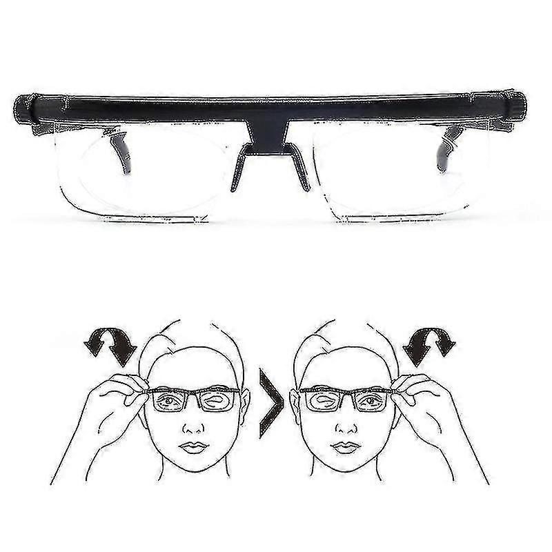 Lunettes réglables pour la lecture à distance - Dial Vision Variable Focus Eyewear