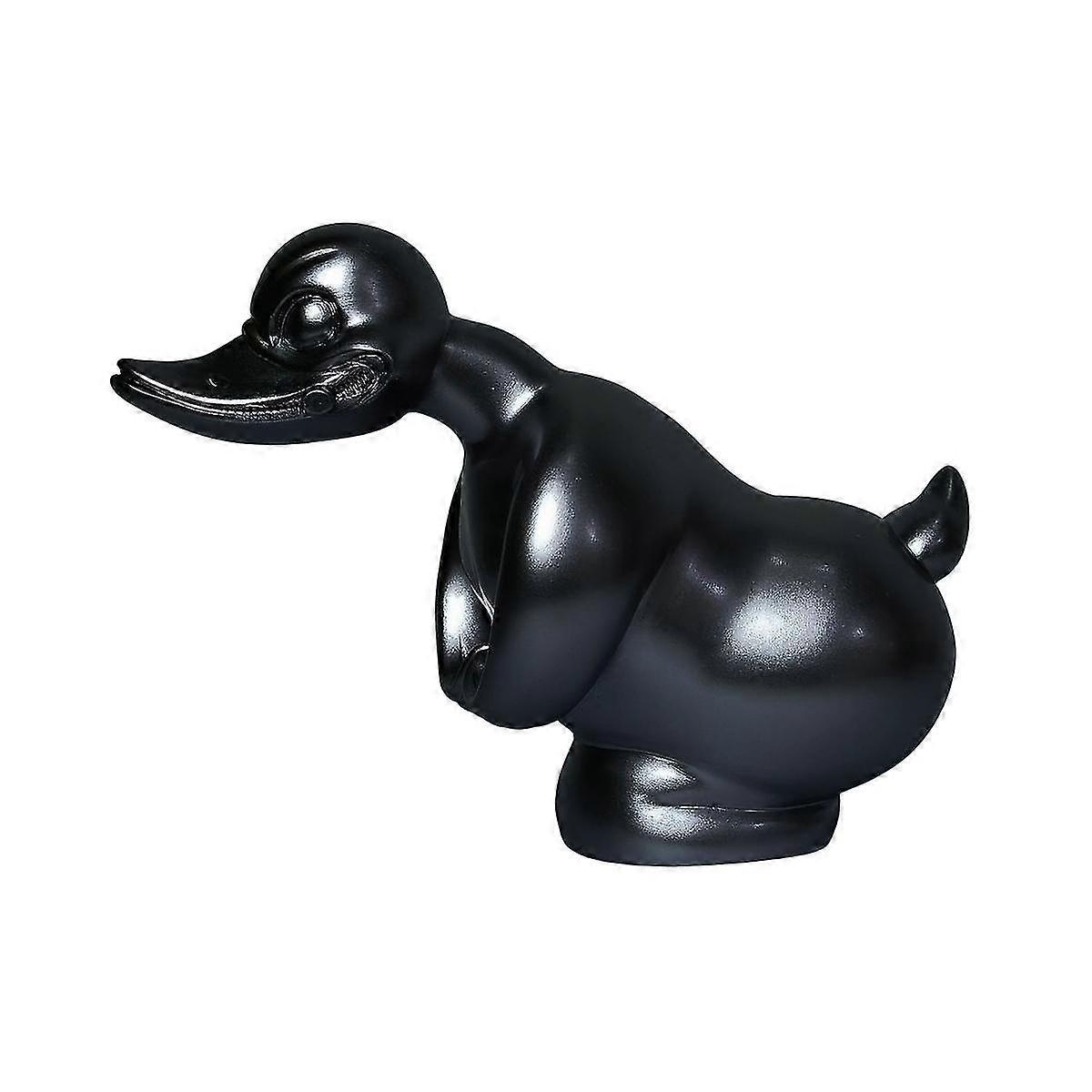 Angry Duck Car Hood Ornament Car Front Hood Sticker Car Dashboard Decor Strong Duck Decoration Acce