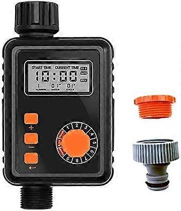 Automatic Irrigation Controller Watering Timer,Automatic Garden Watering System with Large Display,Timer and Micro-Spray for Potted Plants