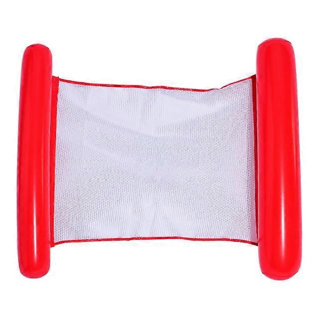 Summer Foldable Water Hammock Swimming Pool Inflatable Air Mattress for Swimming Beach Lounger Floating Sleeping Bed Chair