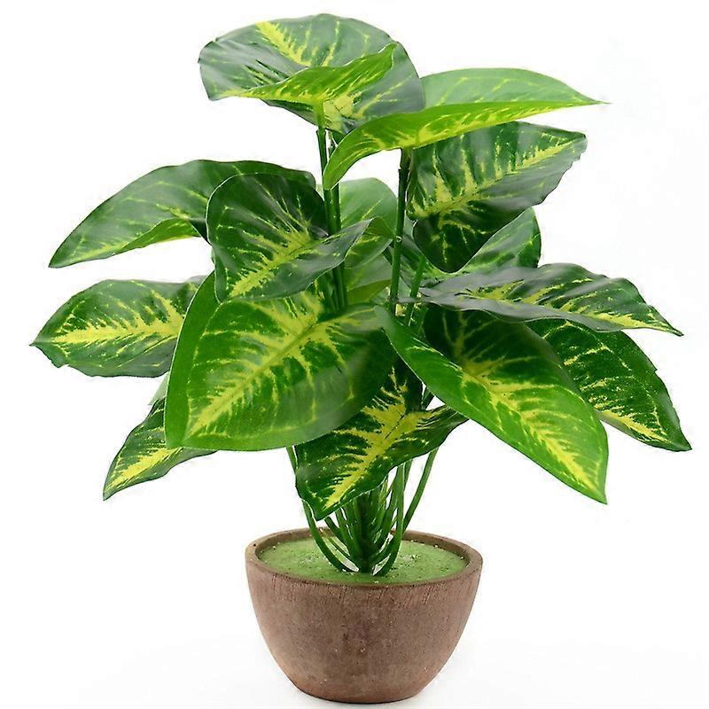 1 Bouquet/18 leaves Artificial Silk Palm Monstera Leaves Plant for Hawaii Luau Party Decorations Beach Wedding Table Decoration