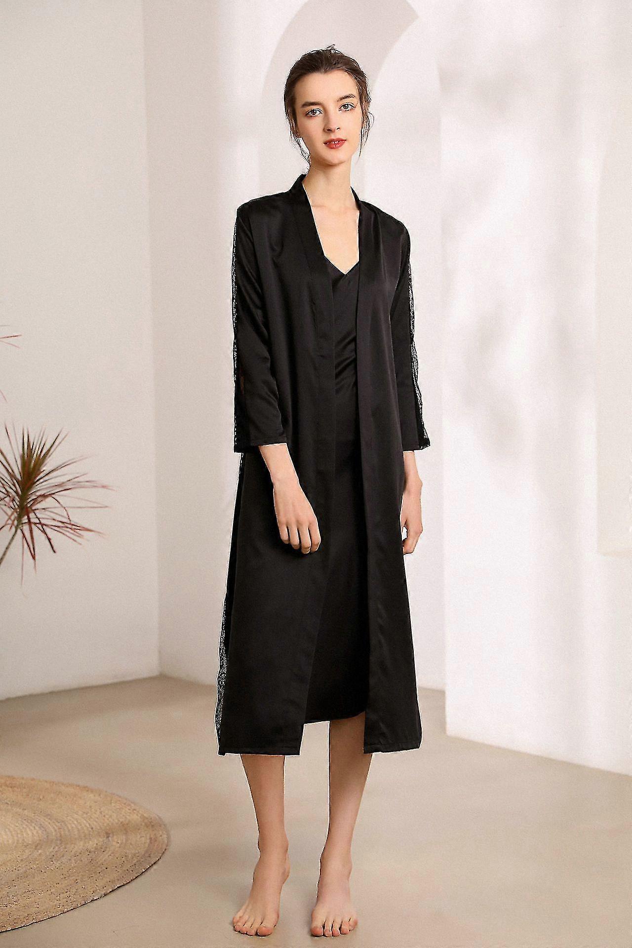 سيدة ثوب النوم تقليد الحرير ثوب النوم شنقا تنورة ثوب النوم قطعتين مجموعة مثير ثوب نوم ثوب نوم ملابس المنزل