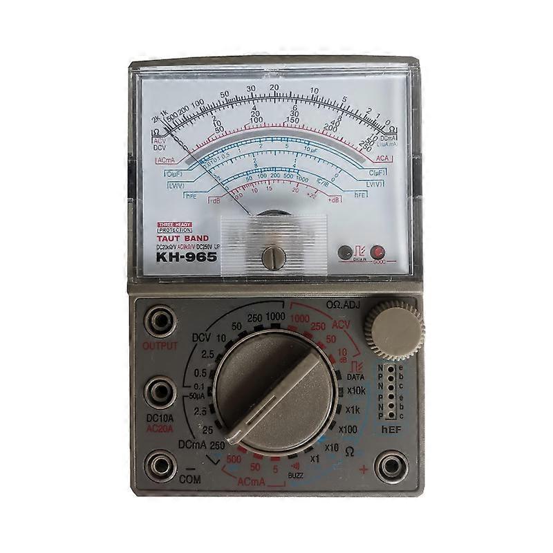 KH-965 rækkevidde AC DC pointer type analog meter multimeter voltmeter tester