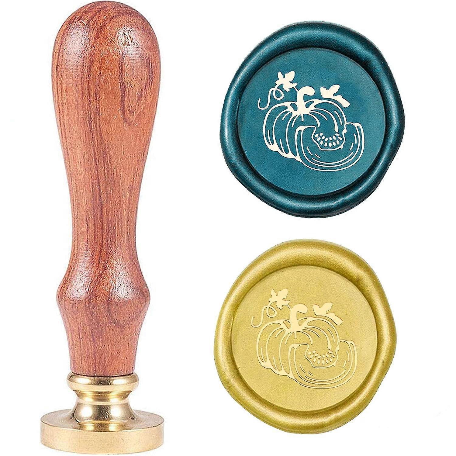 Tökviasz pecsétbélyegző Jack o lámpás pecsét viaszbélyegző Vintage retro bélyegző Halloween borítékokhoz Meghívó borcsomagok Ajándékcsomagolás Greeti