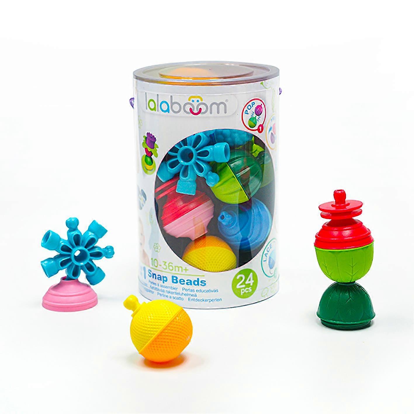 Lalaboom 5 in 1 Snap Beads 10-36m  BL200