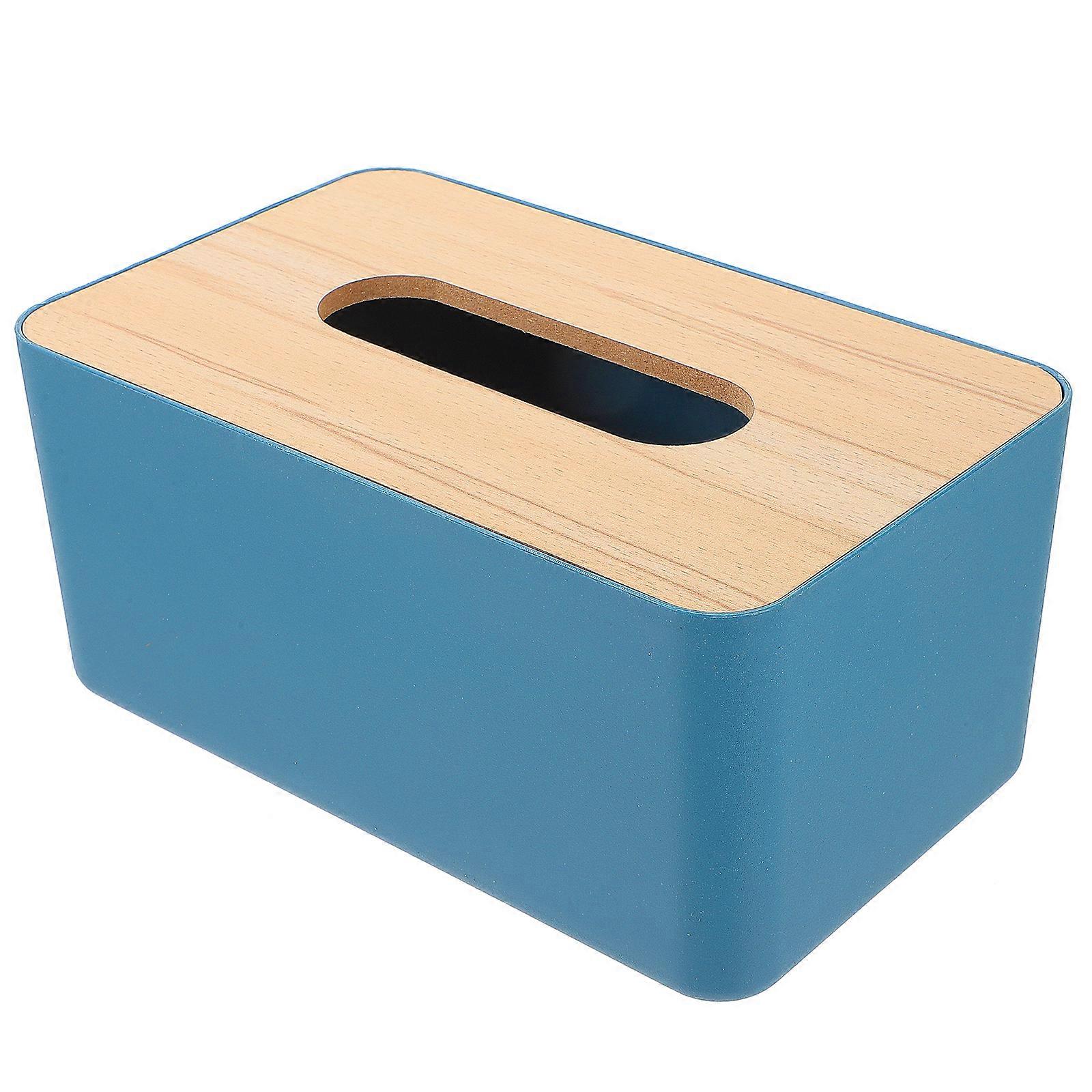 Tissue Storage Container Facial Tissue Paper Case Napkin Box for Bathroom