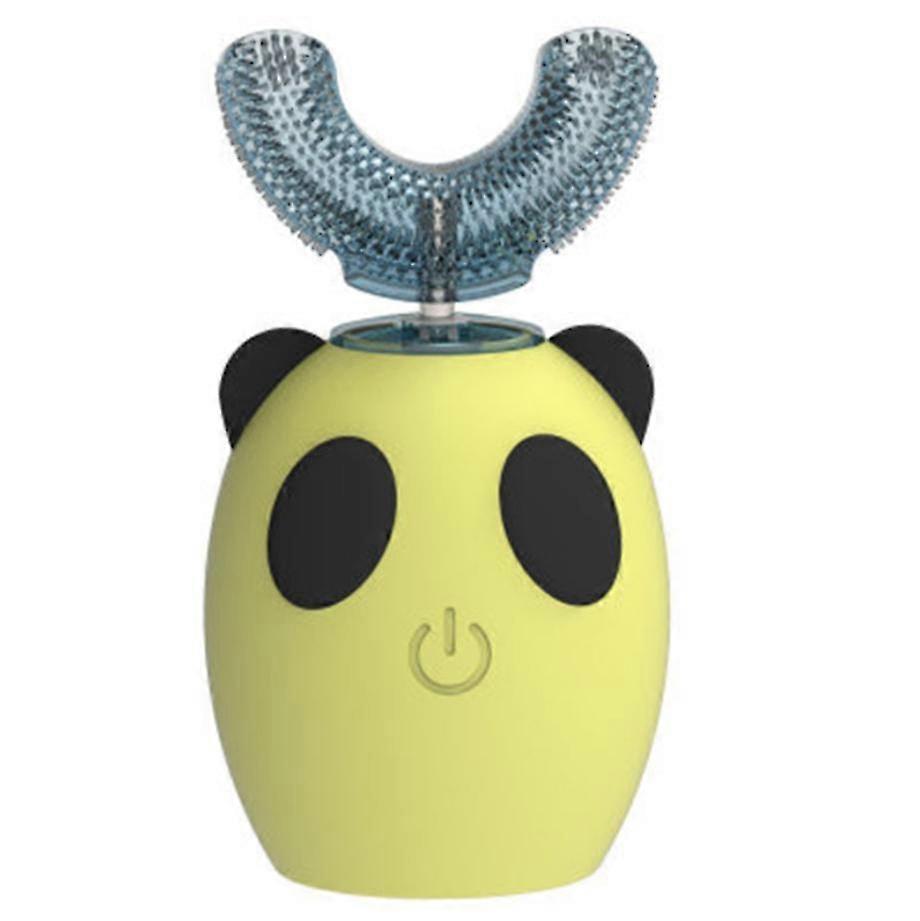 Electric toothbrush yellow