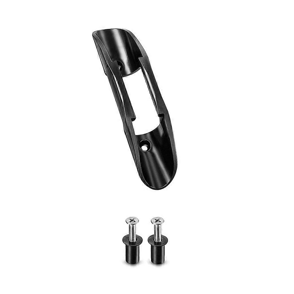 Kayak Paddle Mount Clips, Universal Plastic Kayak Paddle Holder, Kayak Paddle Accessories & Fishing Net Clips(2Pcs,Black)