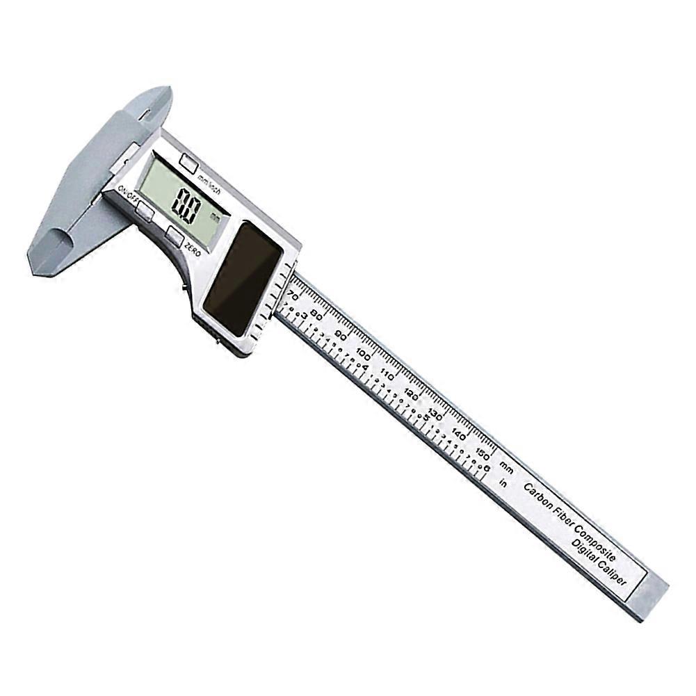 0-150mm Mini Solar Kunststoff Digital Display Schmuck Messung Messschieber JIKAIX